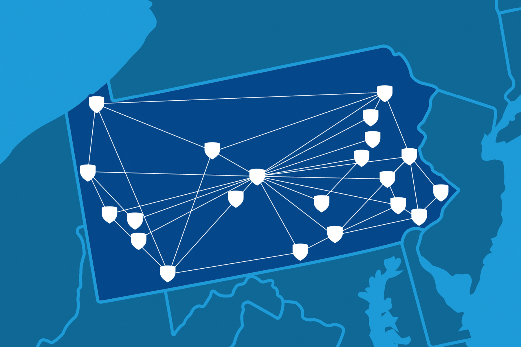 Map of Penn State Campuses